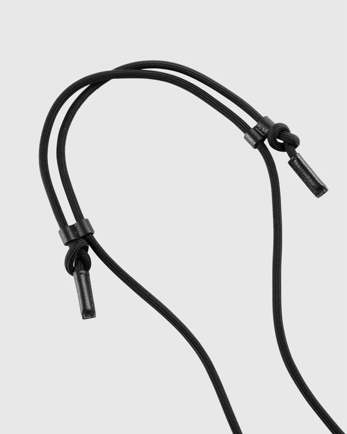 Leather Phone Crossbody 014 - Black