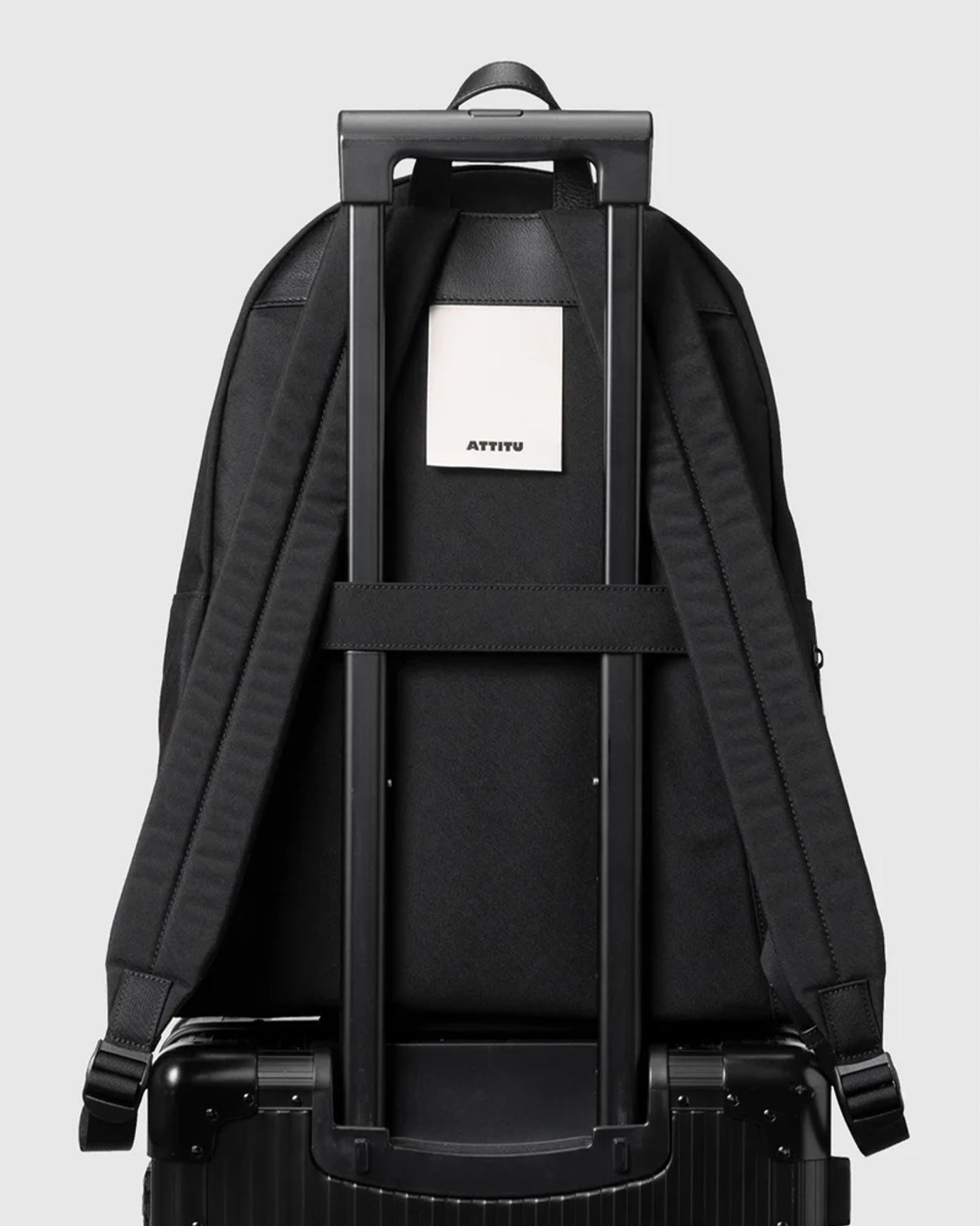 Nylon Backpack BC M 005 - Black