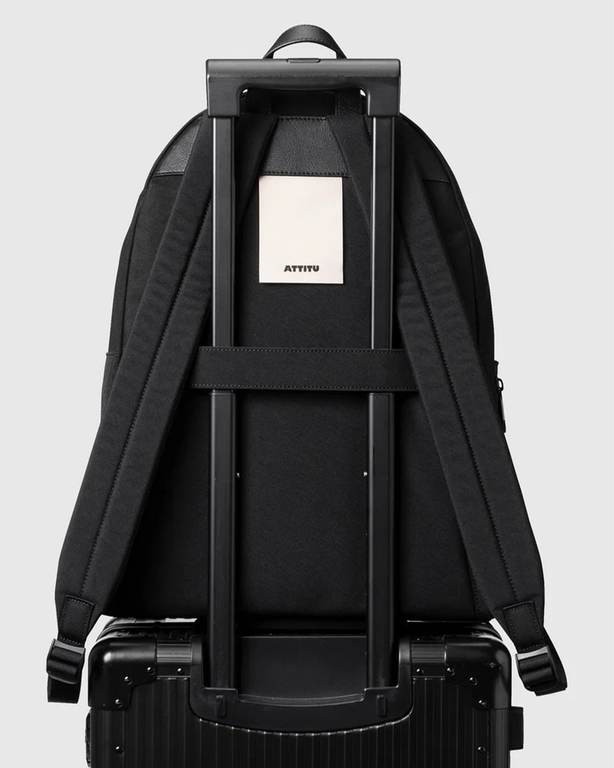 Nylon Backpack DP M 006 - Black