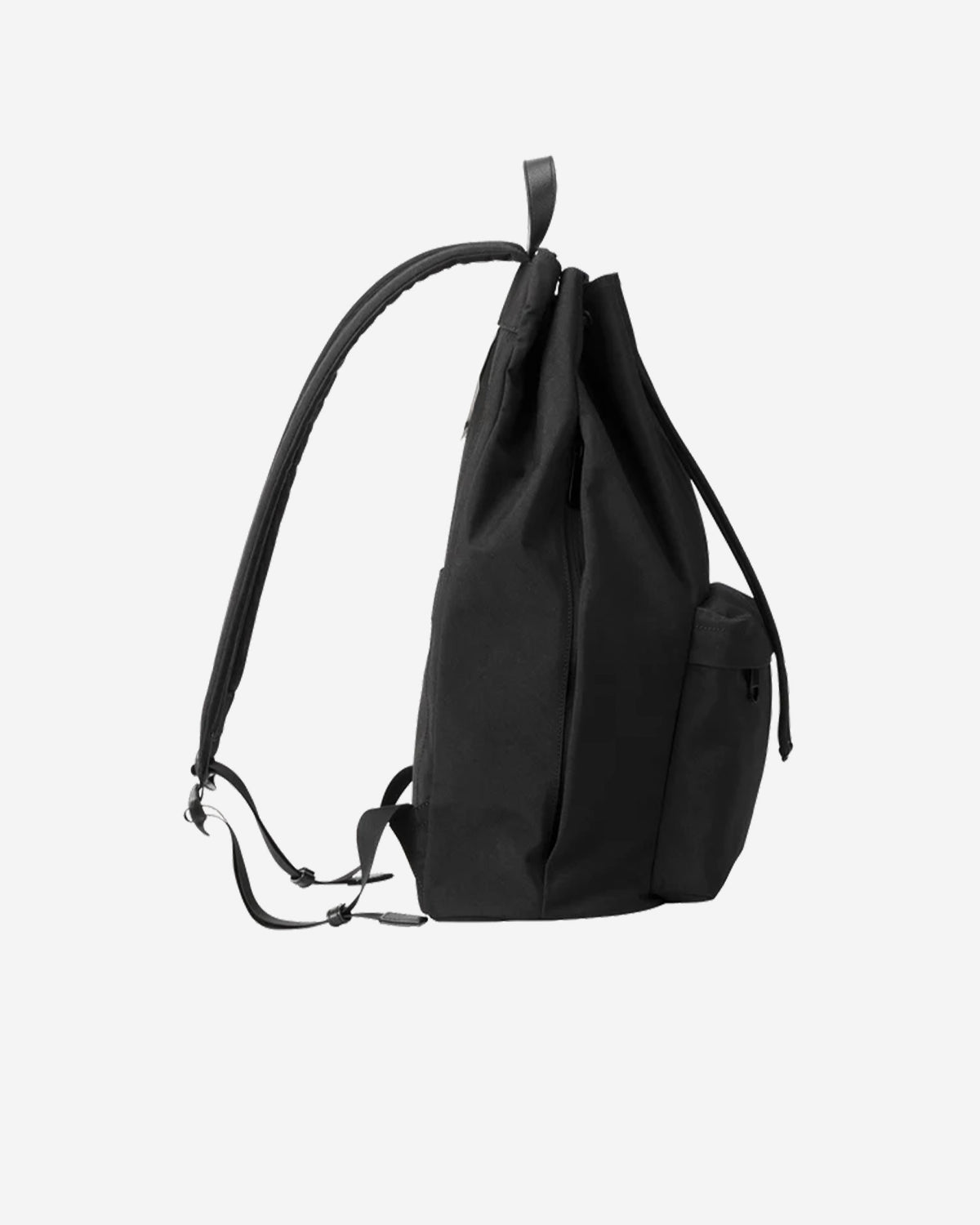 Nylon Backpack DS L 007 - Black
