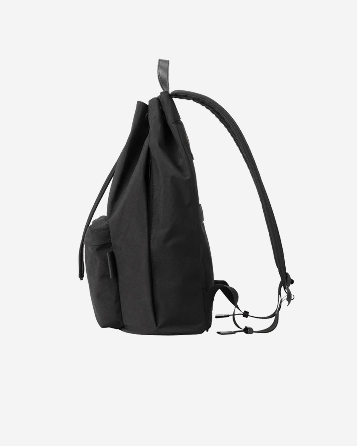 Nylon Backpack DS L 007 - Black