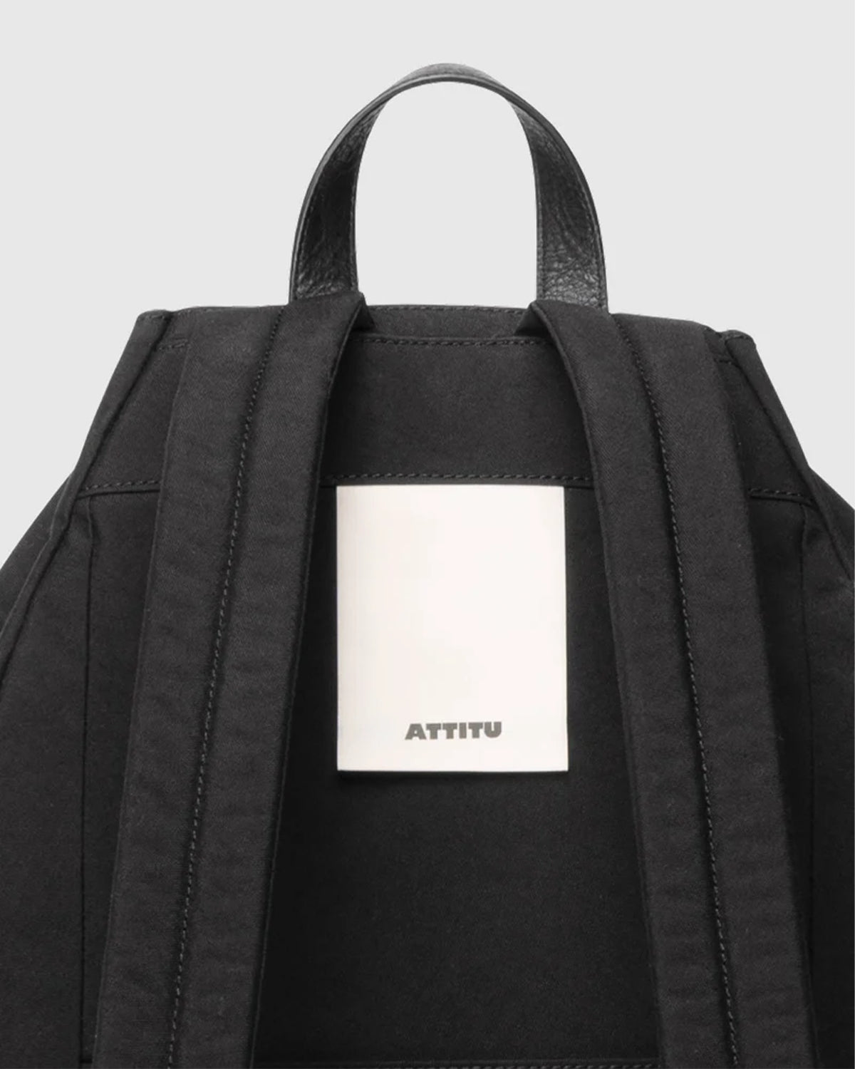 Nylon Backpack DS L 007 - Black x Lime Green