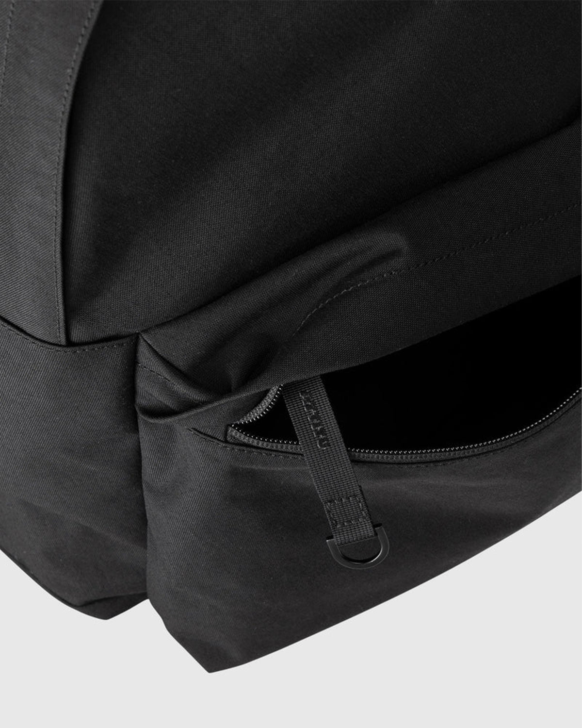 Nylon Backpack L 001 - Black