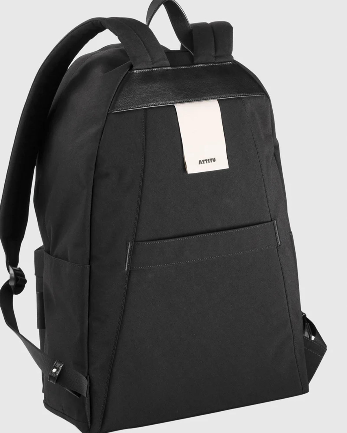 Nylon Backpack L 001 - Black