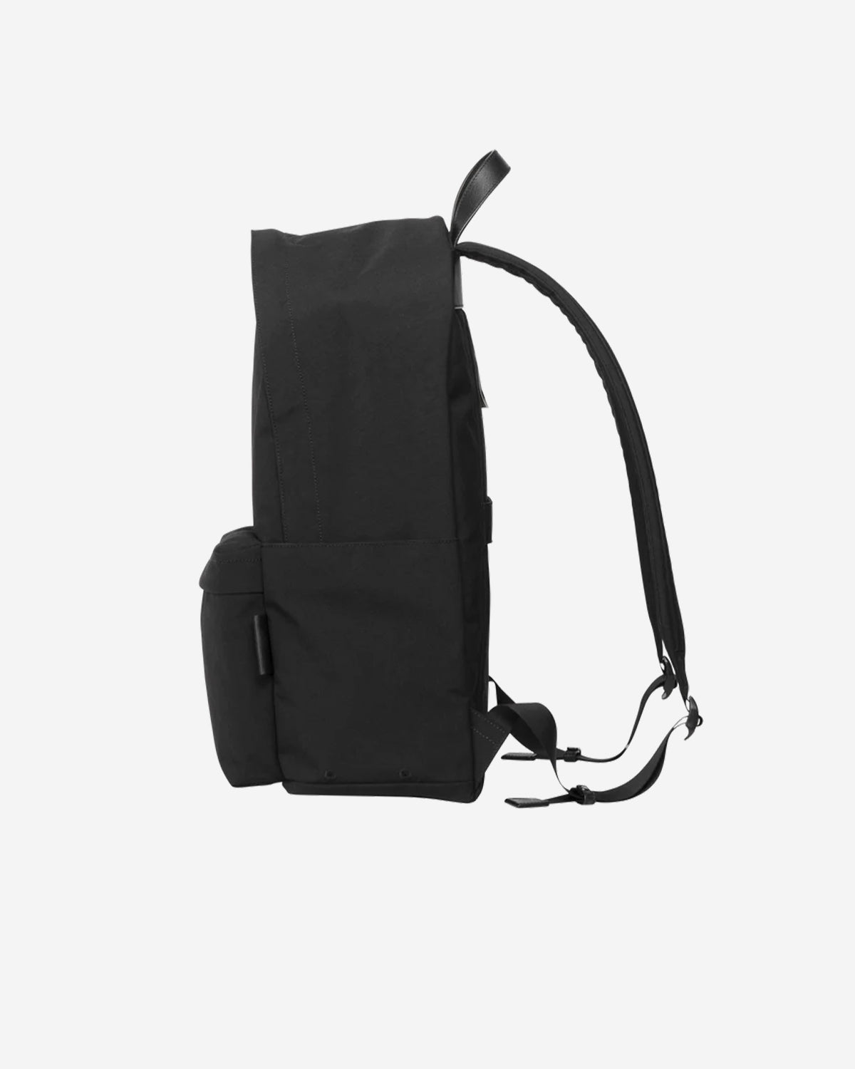 Nylon Backpack L 001 - Black