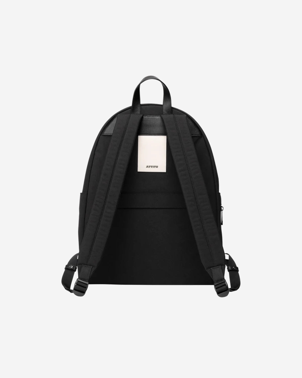 Nylon Backpack M 002 - Black