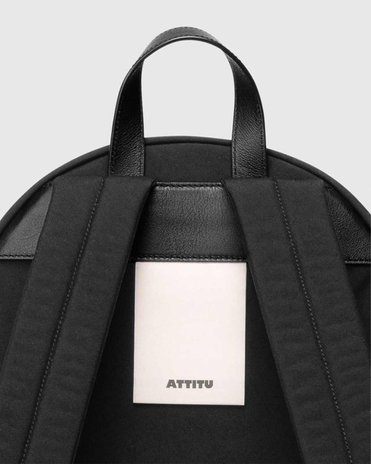 Nylon Backpack M 002 - Black