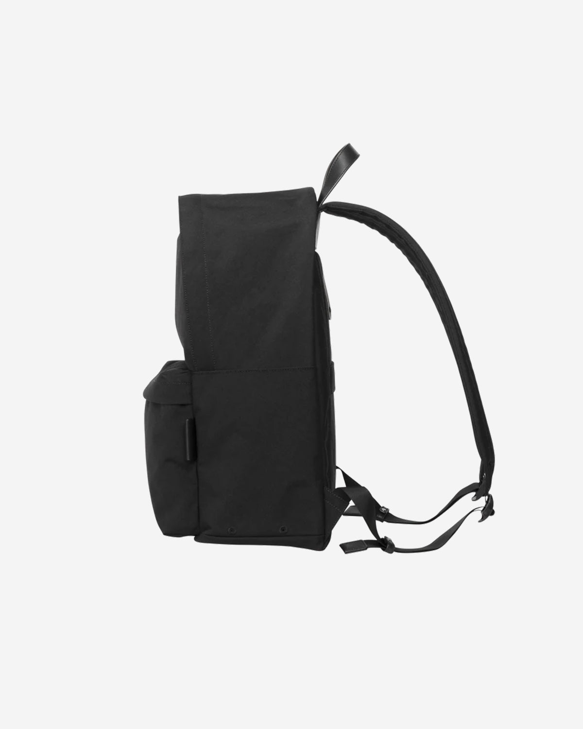 Nylon Backpack M 002 - Black