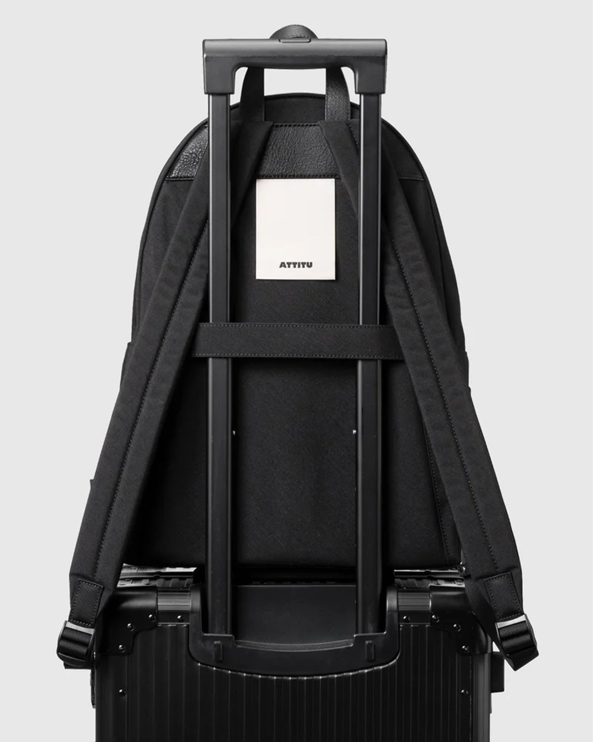 Nylon Backpack S 003 - Black