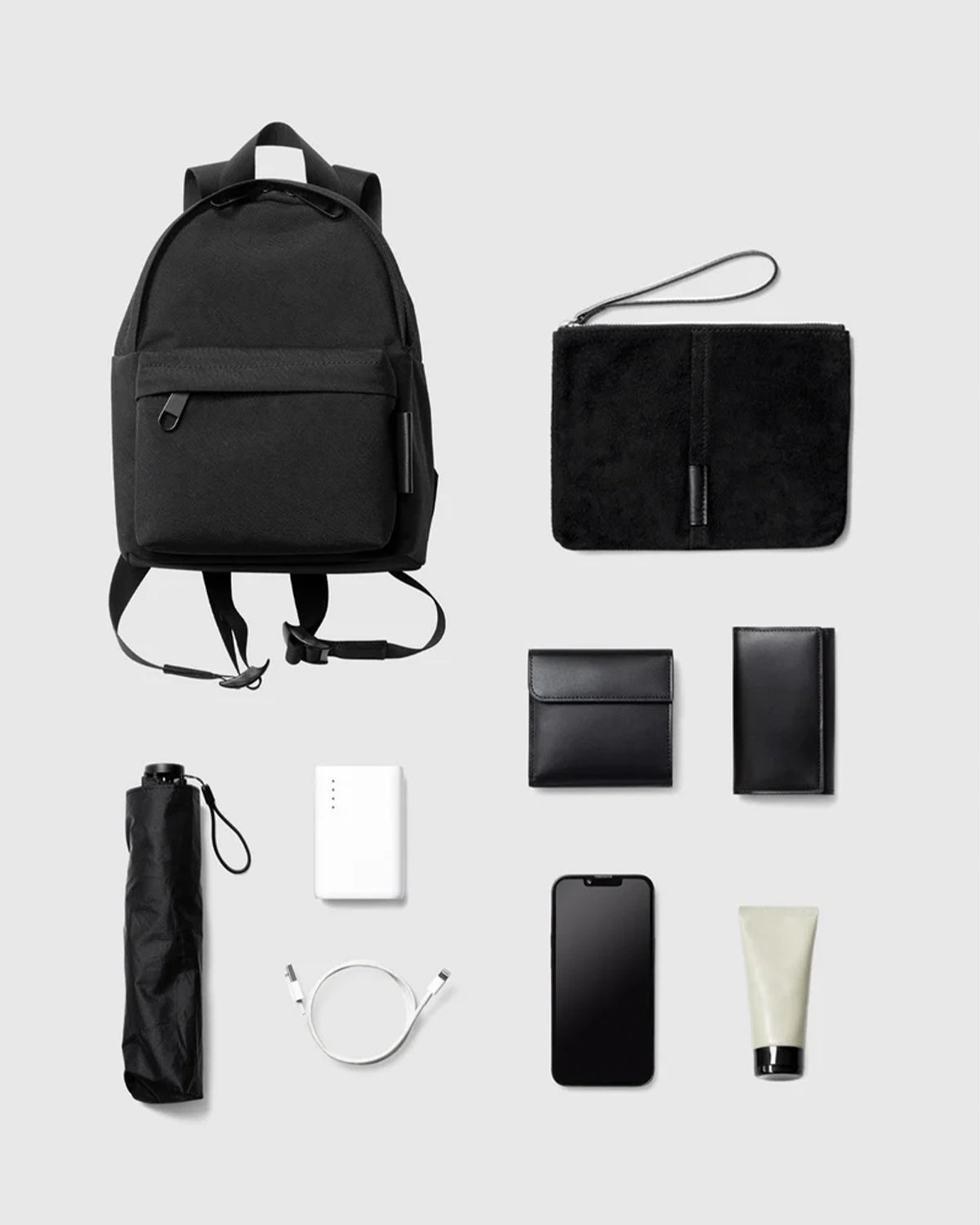 Nylon Backpack XS 004 - Black