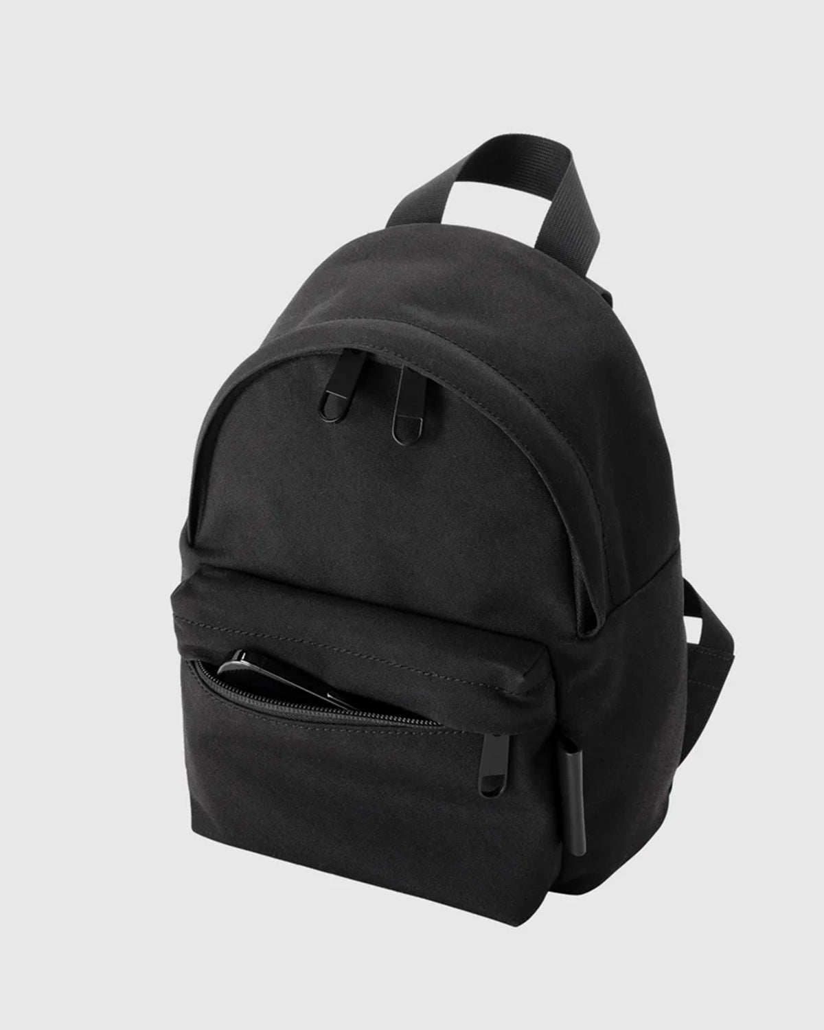 Nylon Backpack XS 004 - Black x Gray