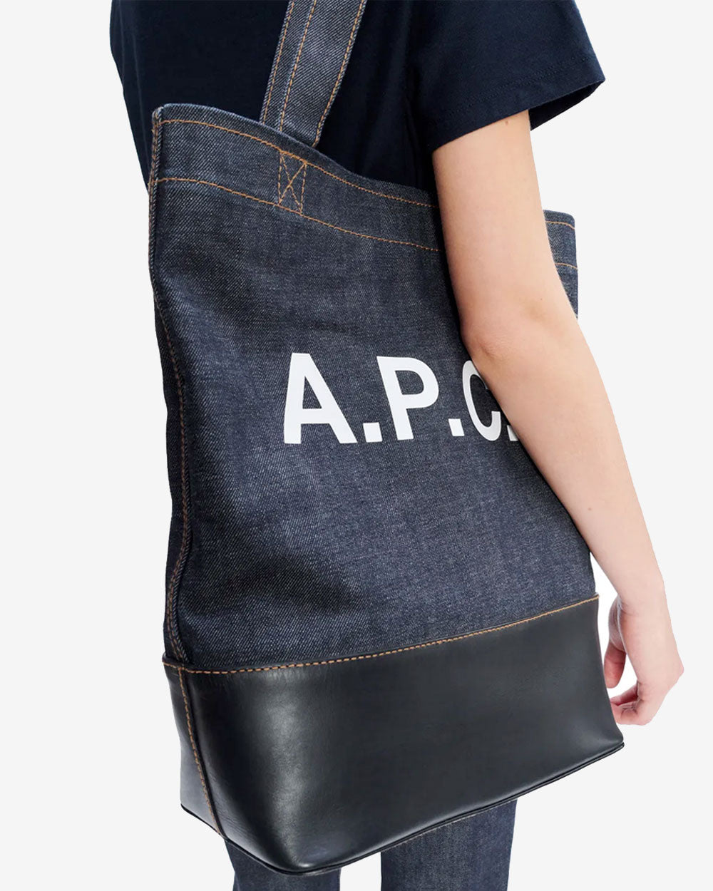 Axel Tote Bag - Dark Navy Blue