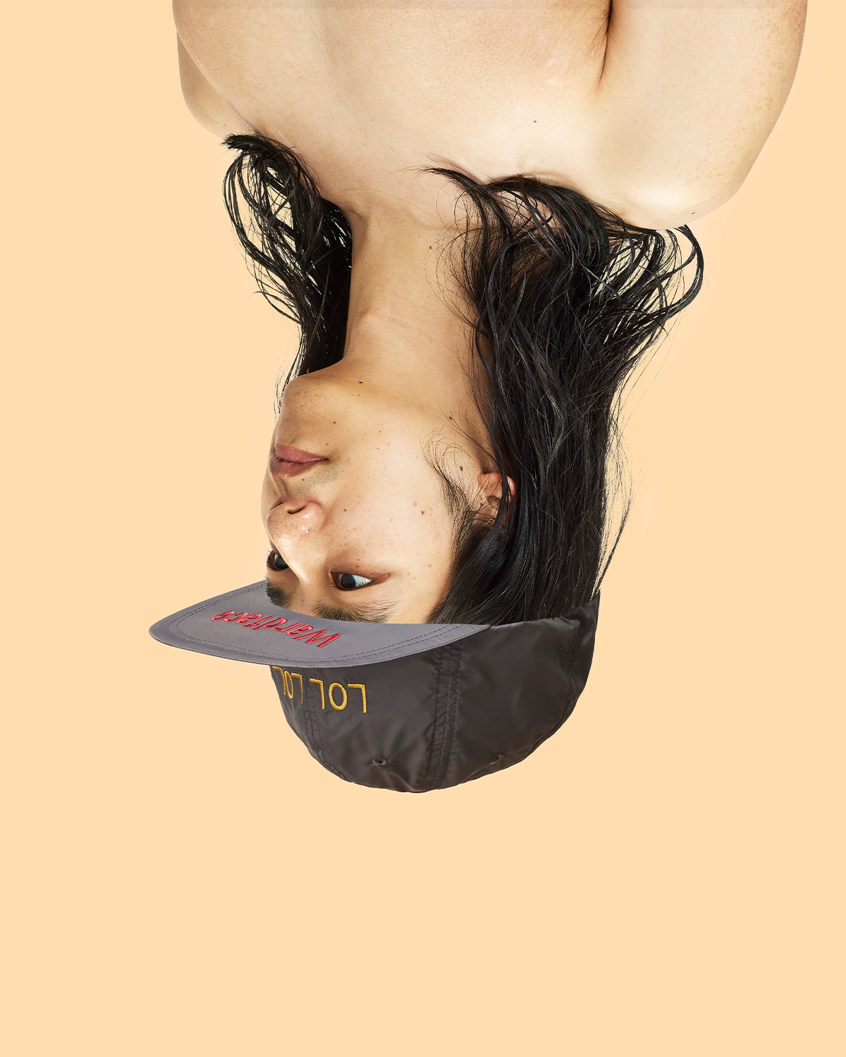 LOL LOL Wordface Bagcap - Gray