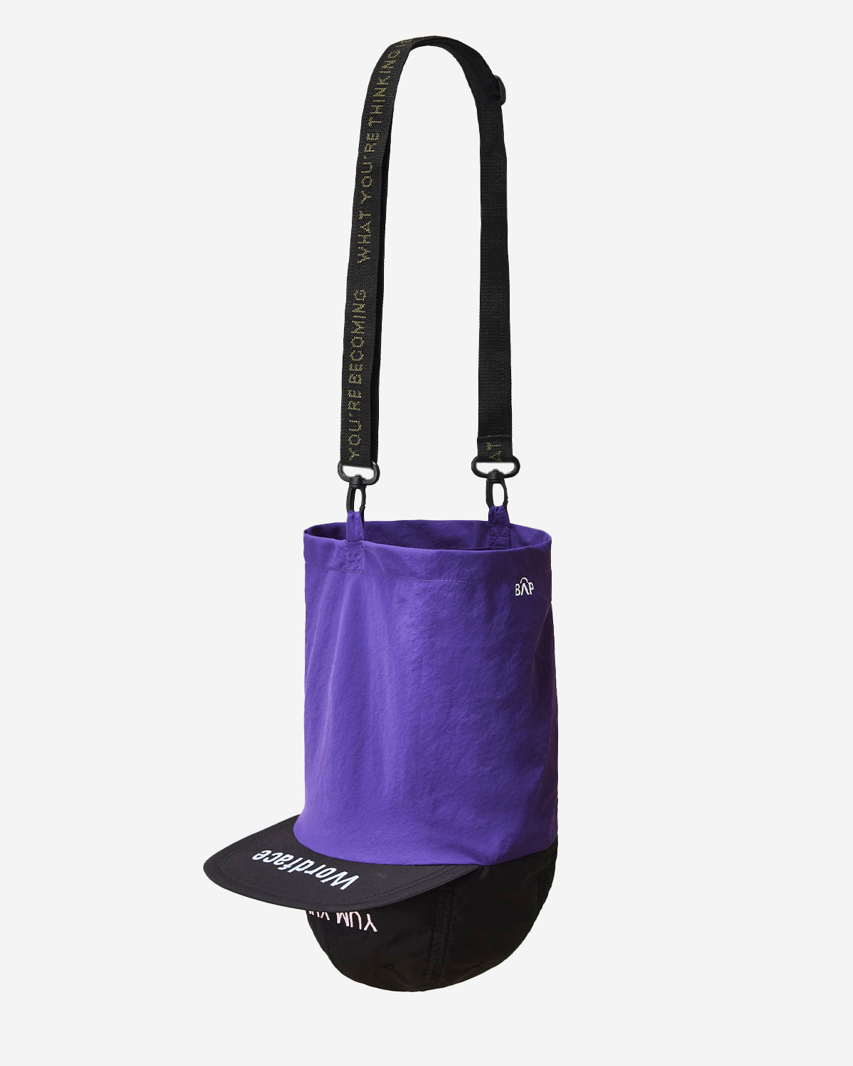 YUM YUM Wordface BagCap - Black