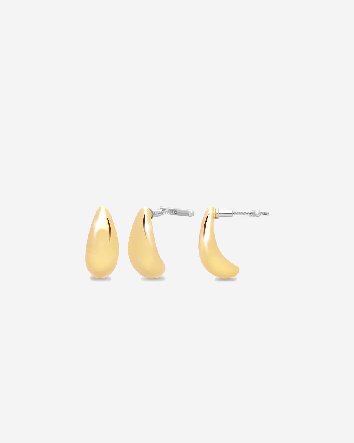 Amity Tendresse Gold Drop Earrings - Gold