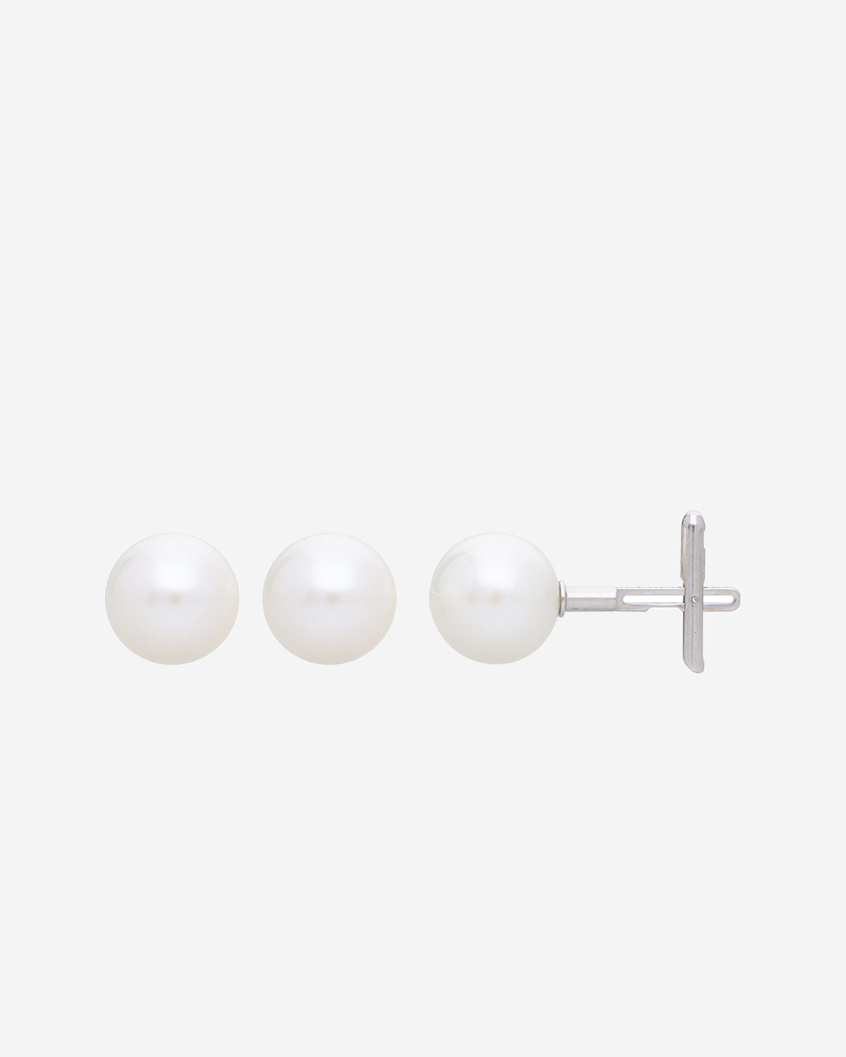 Charisma Classic Pearl Earrings - White