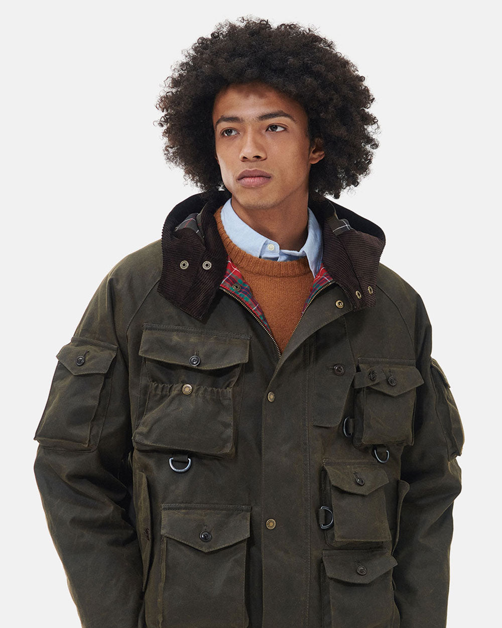 Barbour x Baracuta Havard Wax -Olive