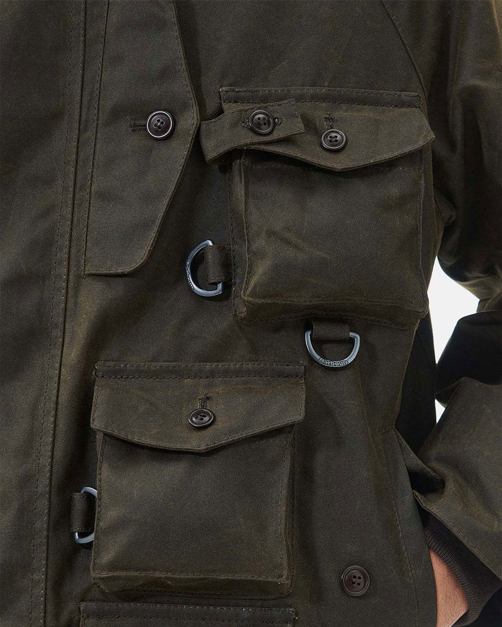 Barbour x Baracuta Havard Wax -Olive