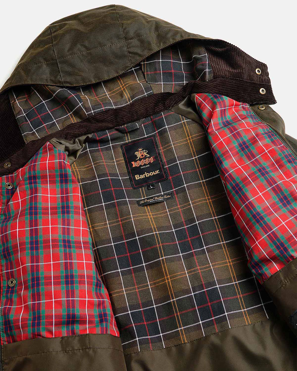 Barbour x Baracuta Havard Wax -Olive