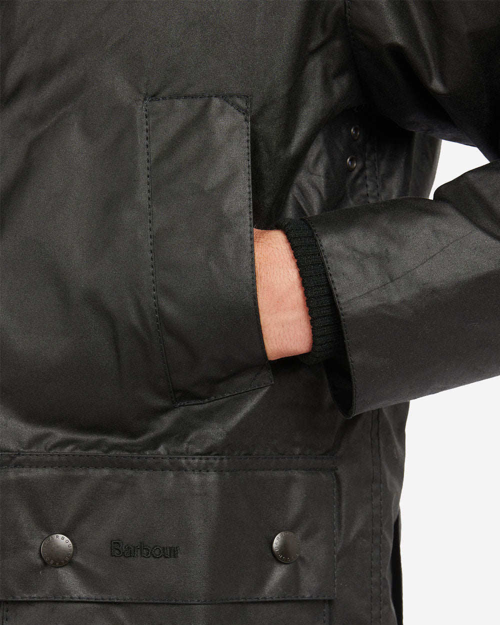 Bedale Waxed Jacket - Black