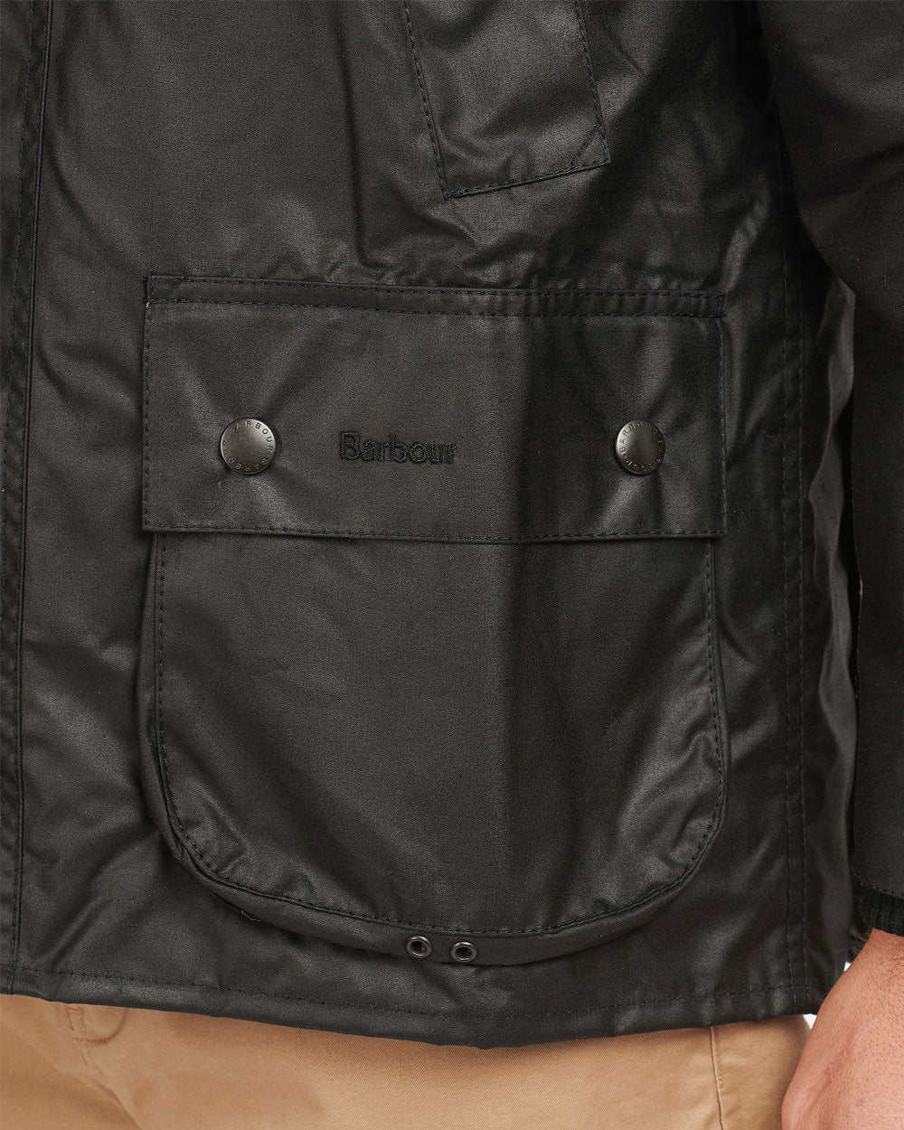 Bedale Waxed Jacket - Black