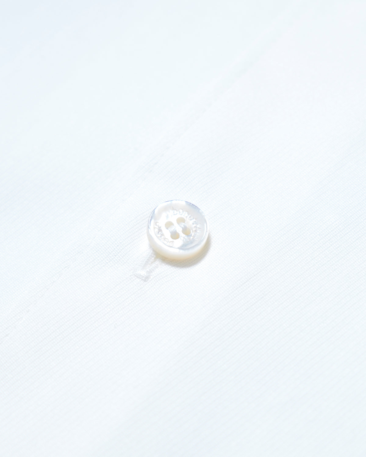 140/2 FINX Stripe Tailcoat Long Shirts - Off White