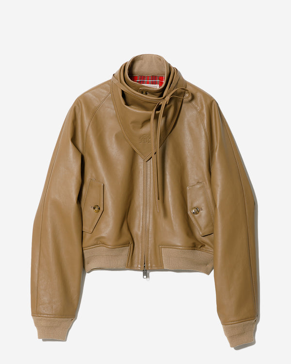 Beautiful People x Baracuta Kids Light Lamb Leather G9 Blouson - Tan
