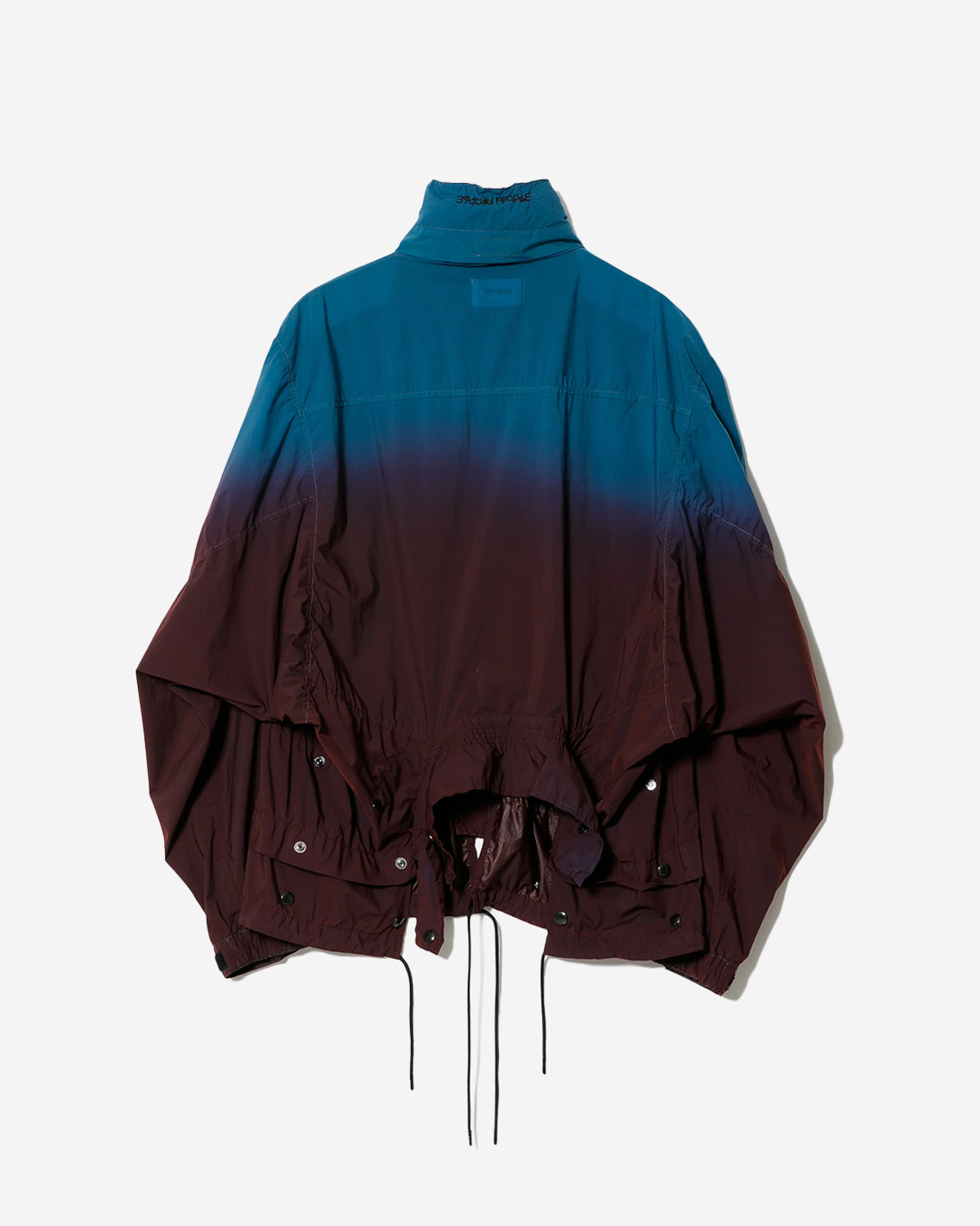 Double-End Glradation Blouson - Blue