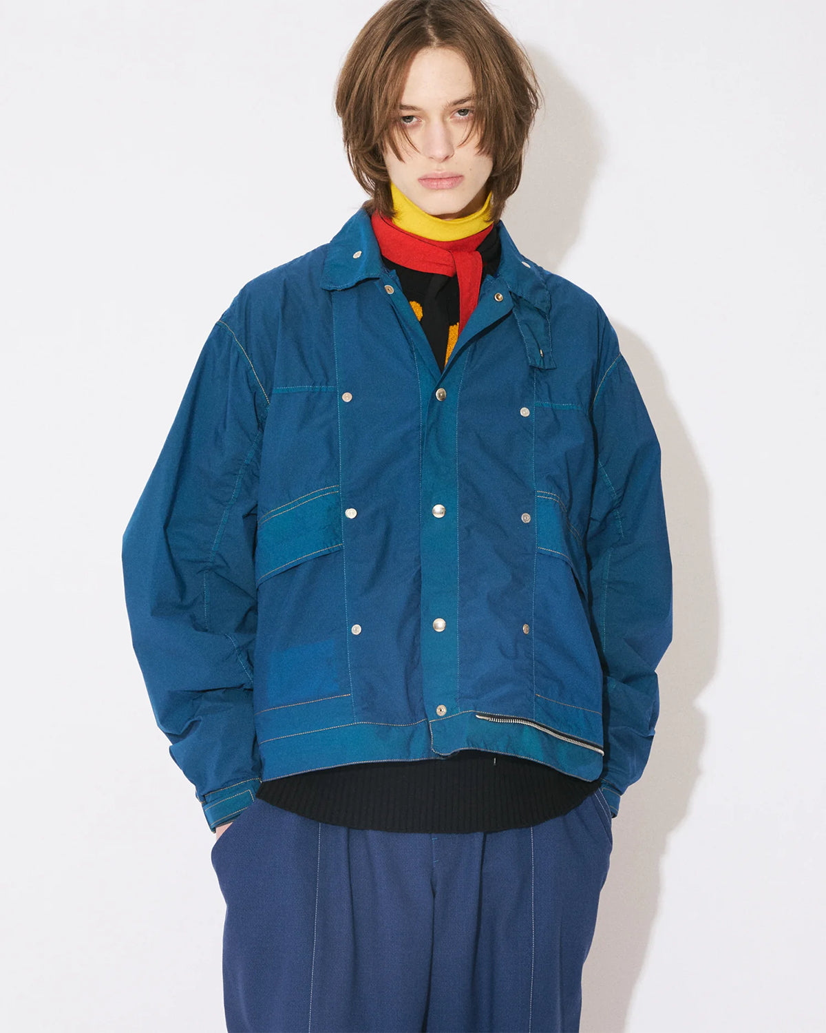 Double-End Glradation Blouson - Orange