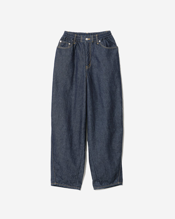 Selvedge Obsession Left Hand Twill Denim Bow Pants - Indigo