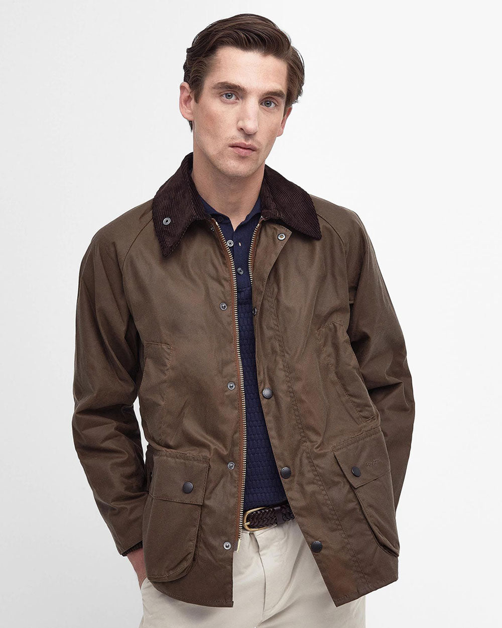 Bedale Waxed Jacket - Bark