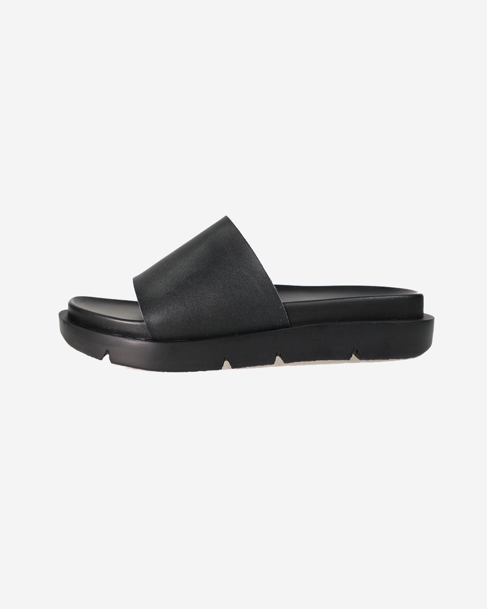 Blossom Slide Leather - Black