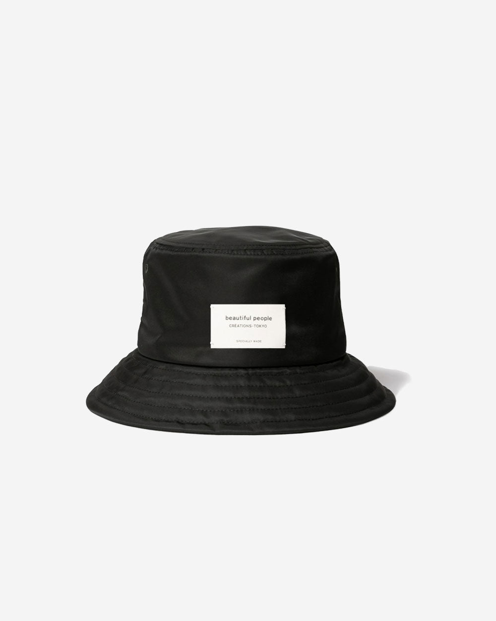 Bucket Hat In Nylon Twill - Black