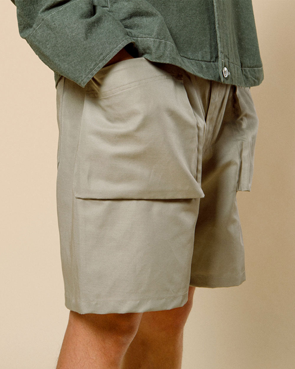 CARGO S - Mens Shorts - Stone