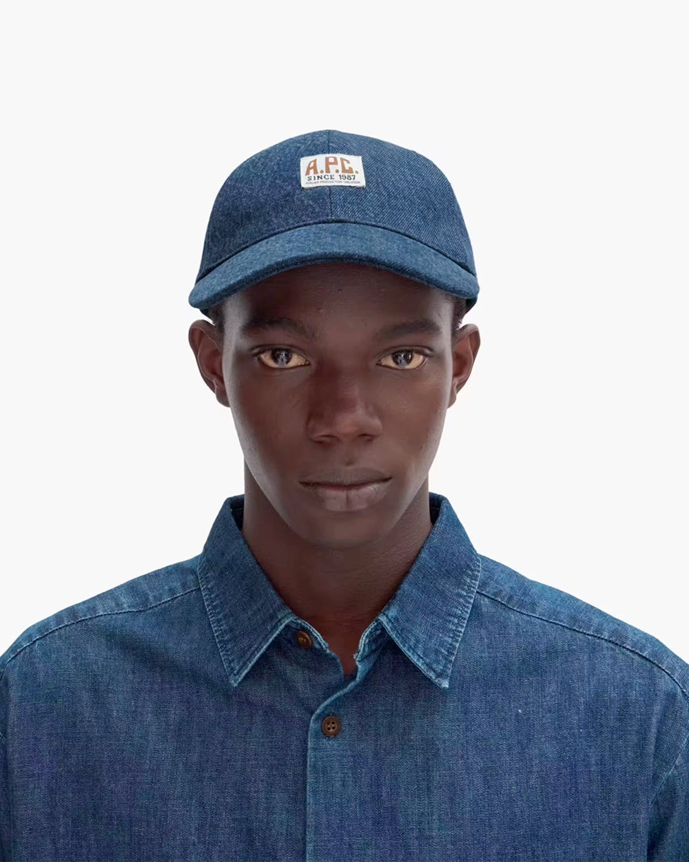 Charlie Carpenter Baseball Cap - Stonewashed Indigo