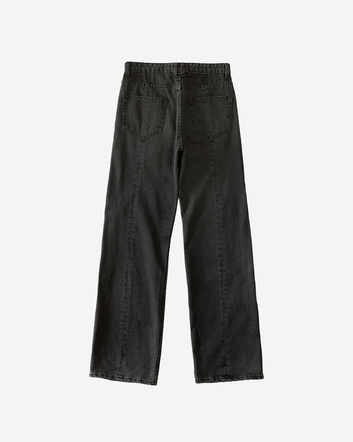 Orlry Washed Denim Jeans - Washed Black