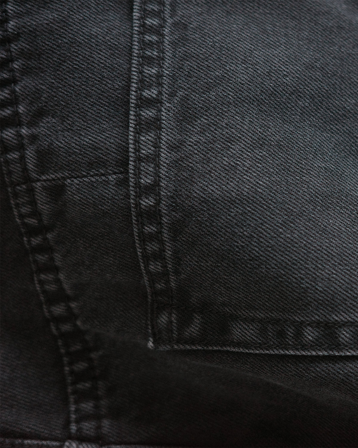 Orlry Washed Denim Jeans - Washed Black