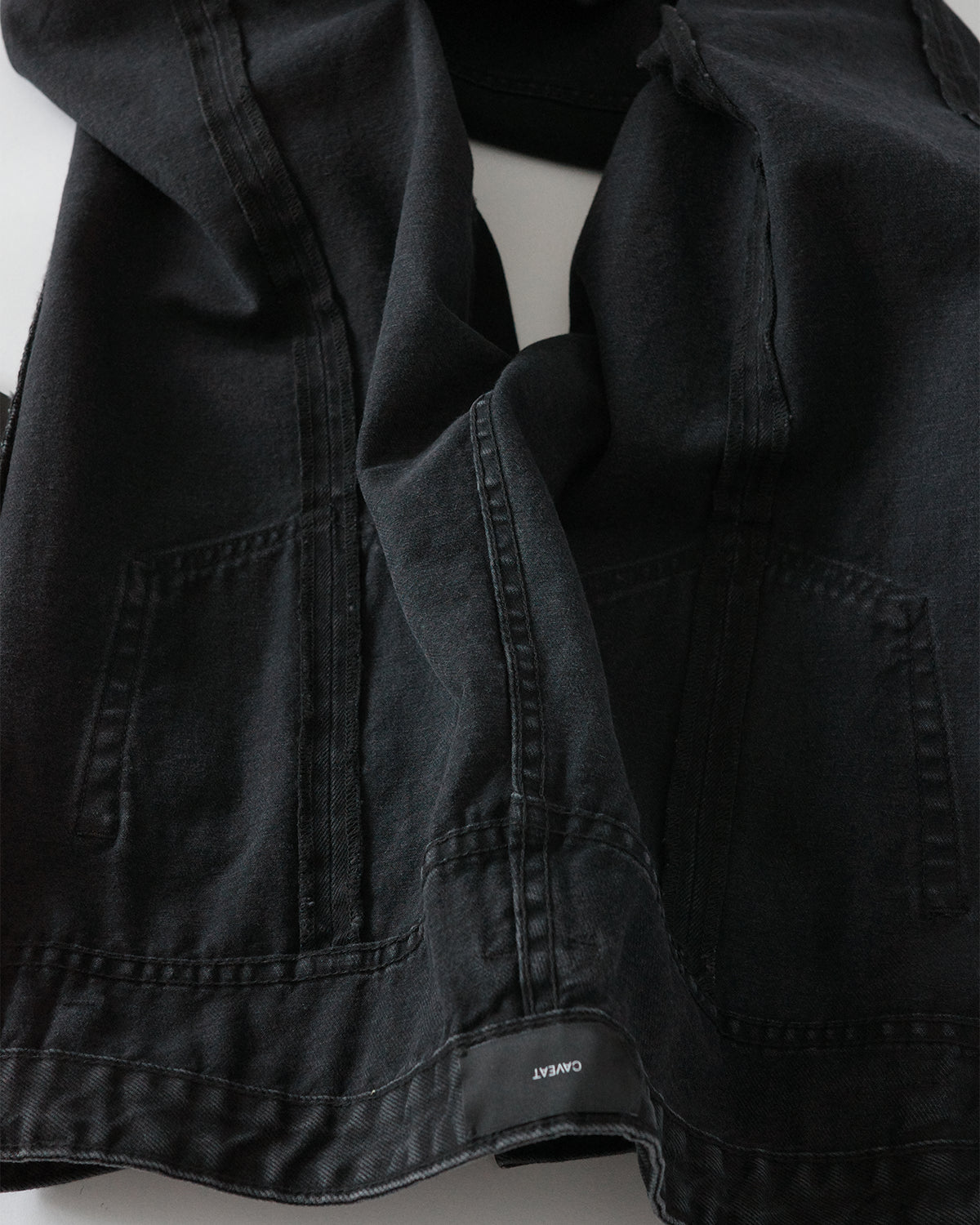 Orlry Washed Denim Jeans - Washed Black