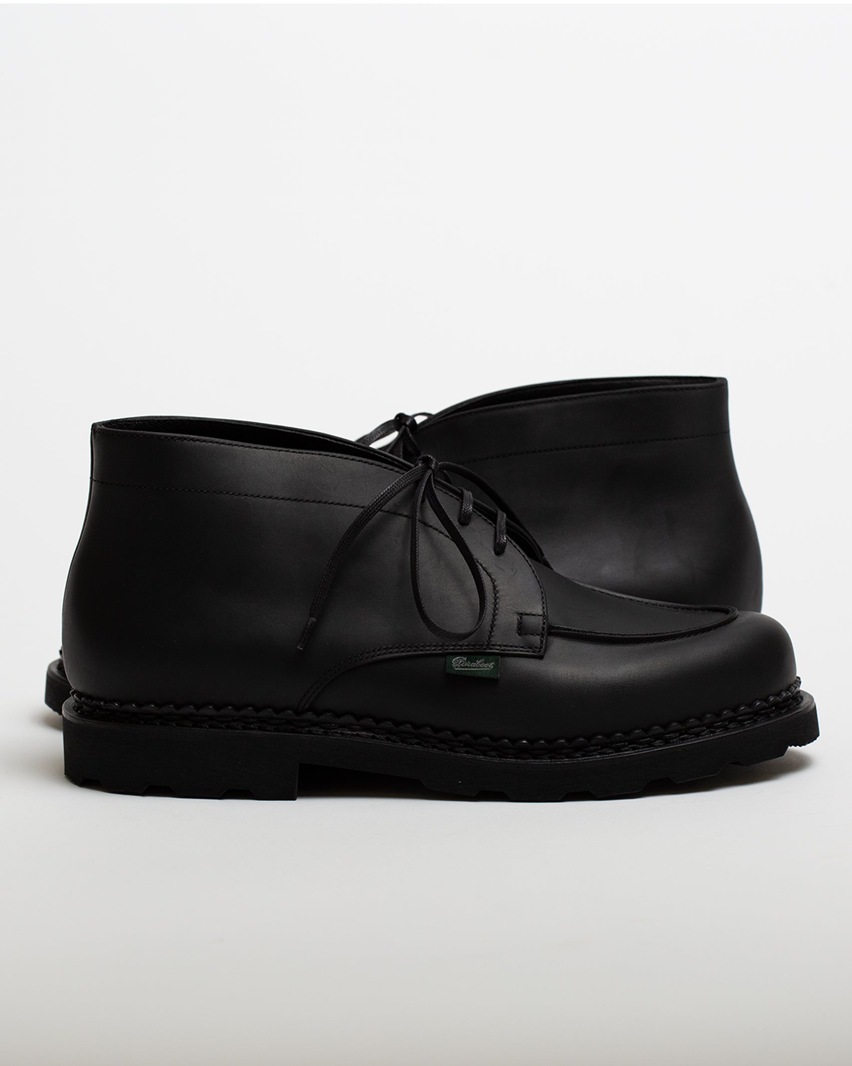 Paraboot for Arpenteur - Chukka - Mens Leather Shoes - Black