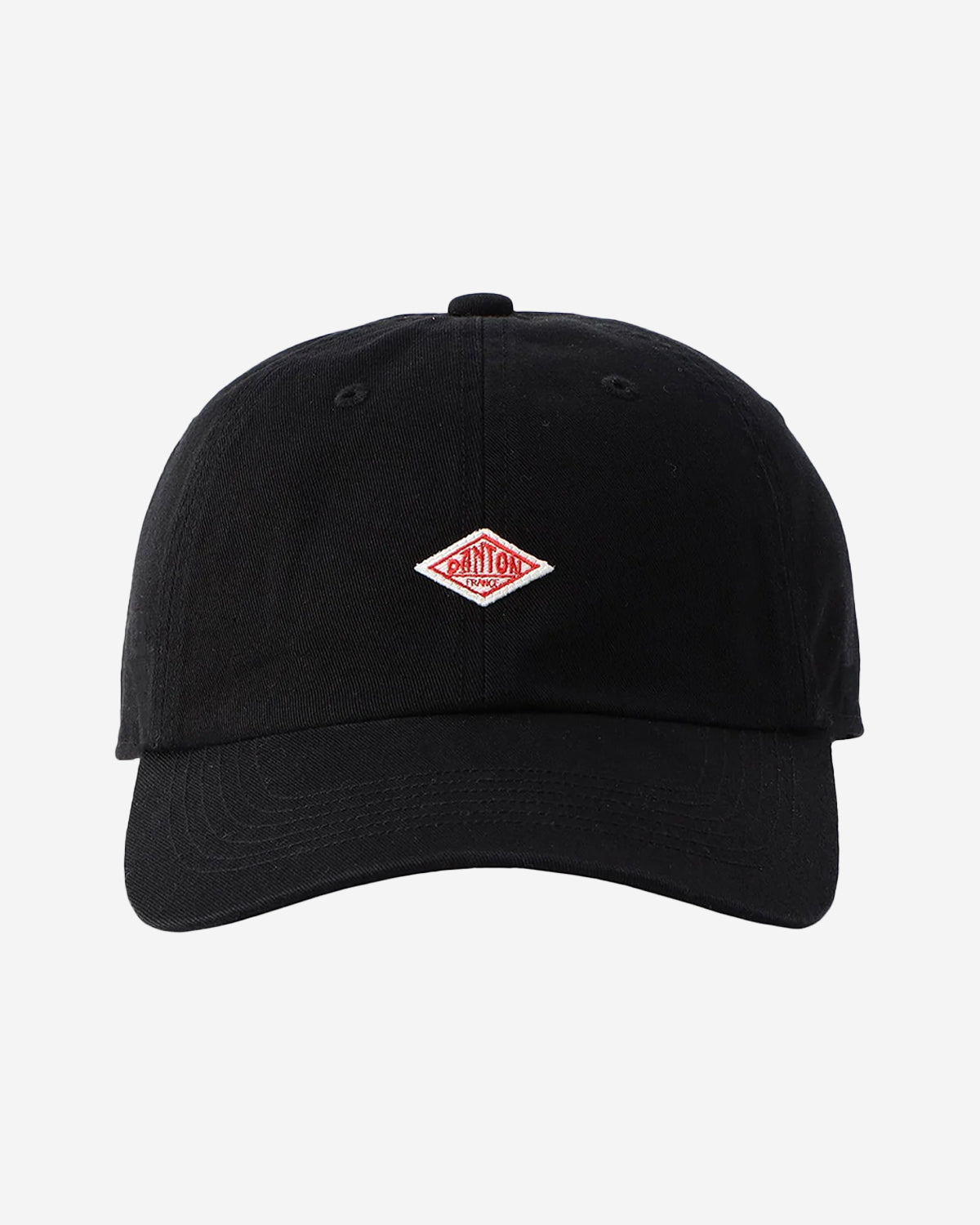Chino Cloth 6-Panel Cap - Black