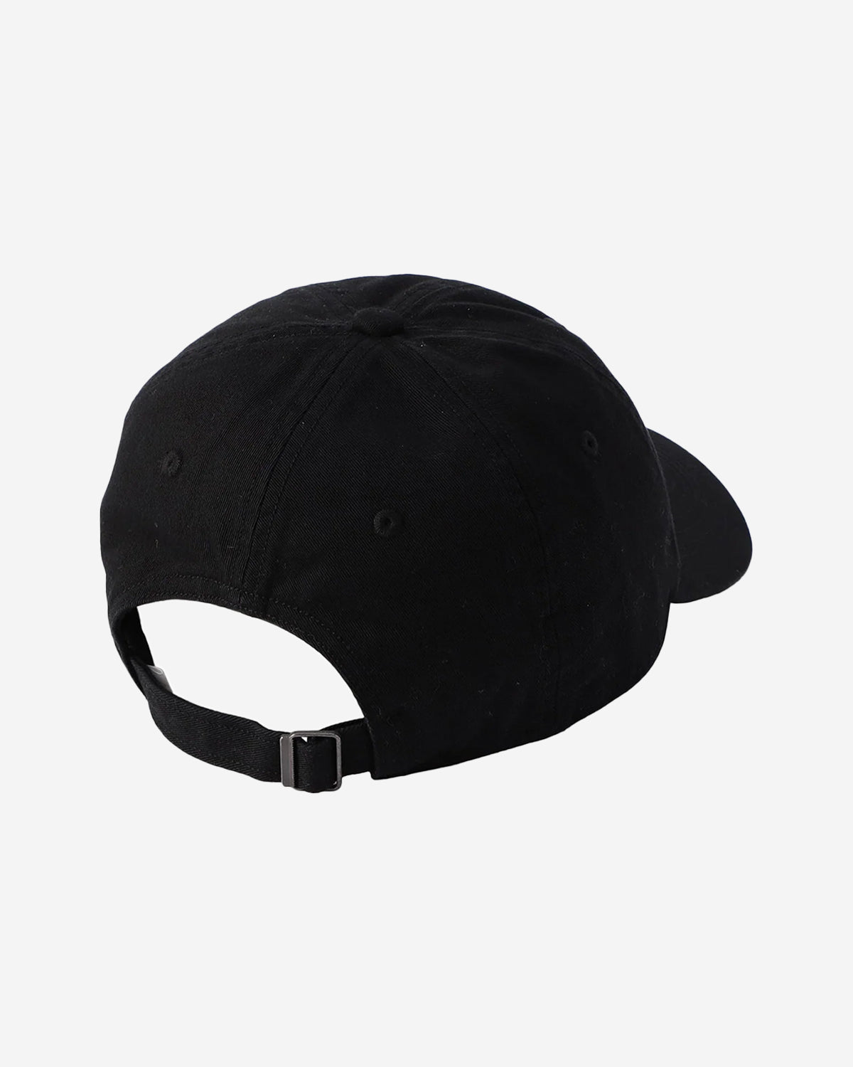 Chino Cloth 6-Panel Cap - Black