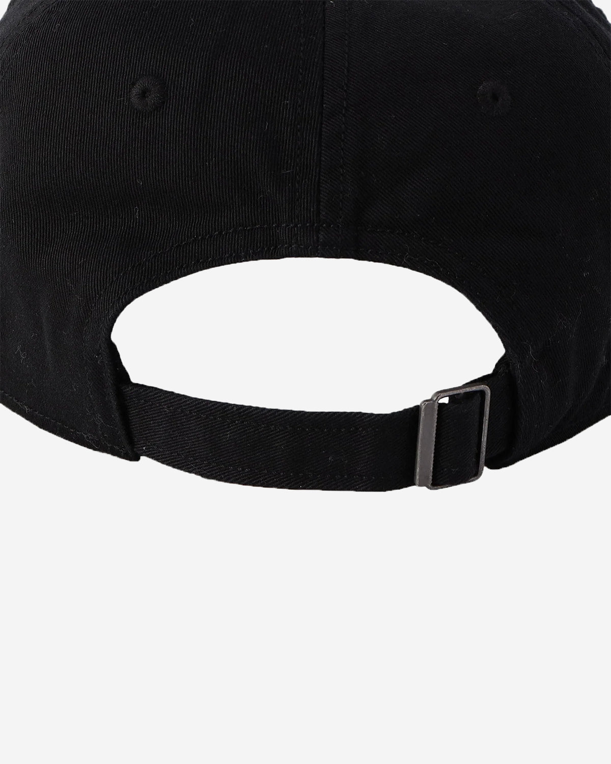 Chino Cloth 6-Panel Cap - Black