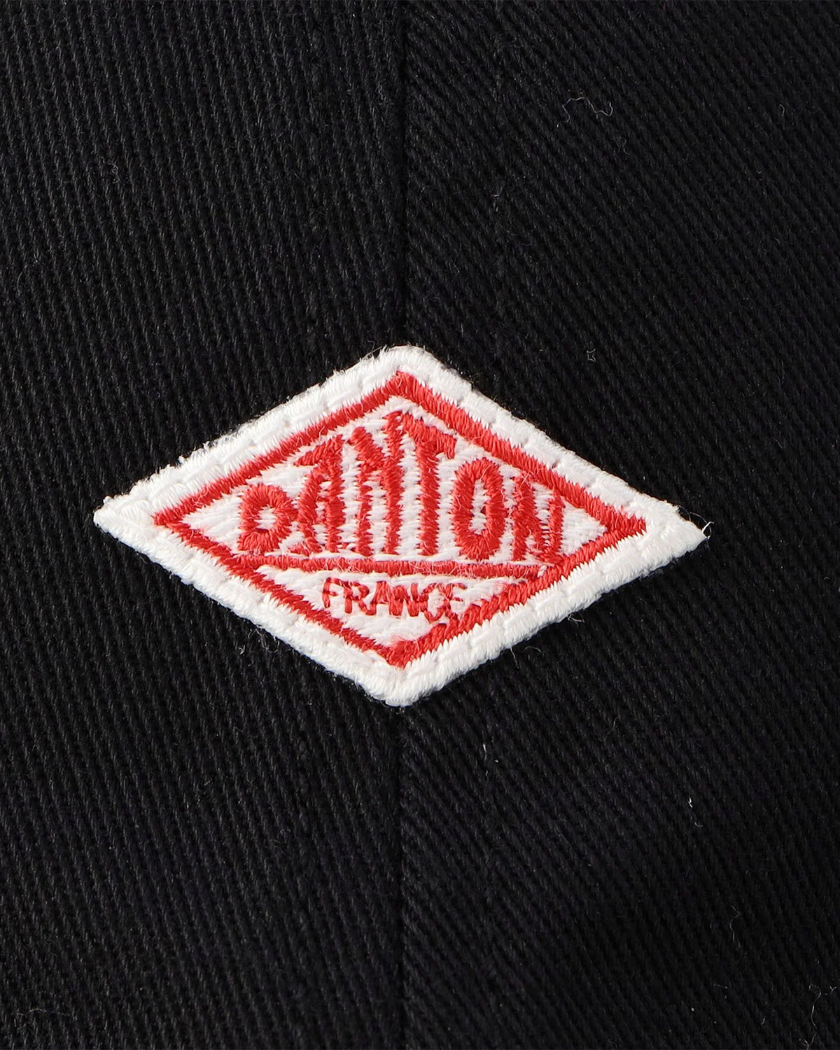 Chino Cloth 6-Panel Cap - Black