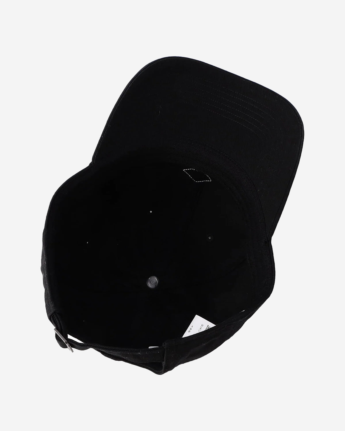 Chino Cloth 6-Panel Cap - Black