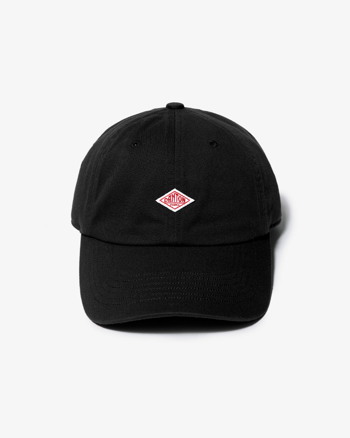 Chino Cloth 6-Panel Cap - Black