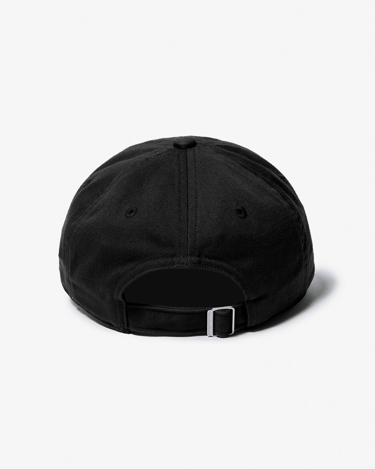 Chino Cloth 6-Panel Cap - Black