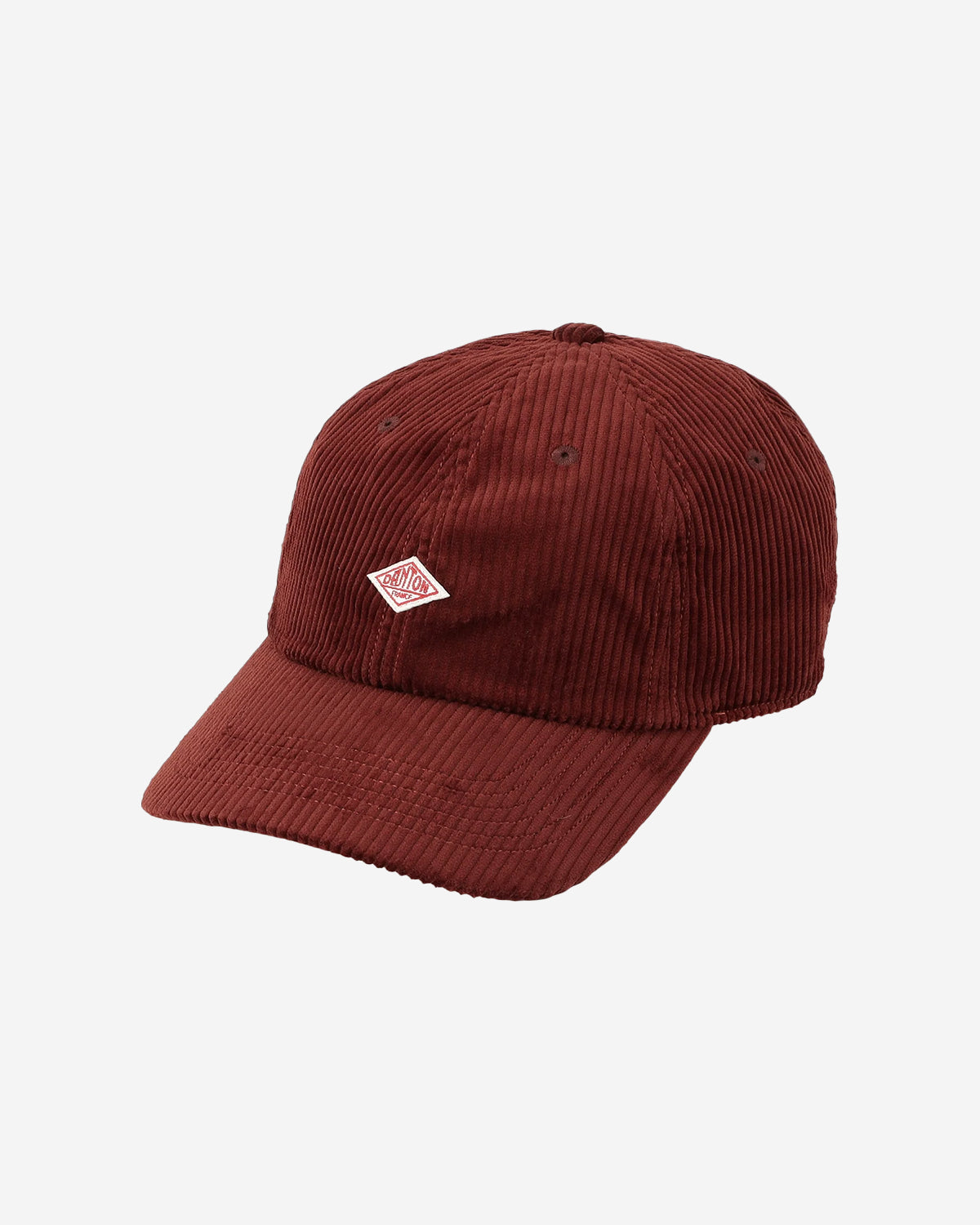 Corduroy 6-Panel Cap - Burgundy