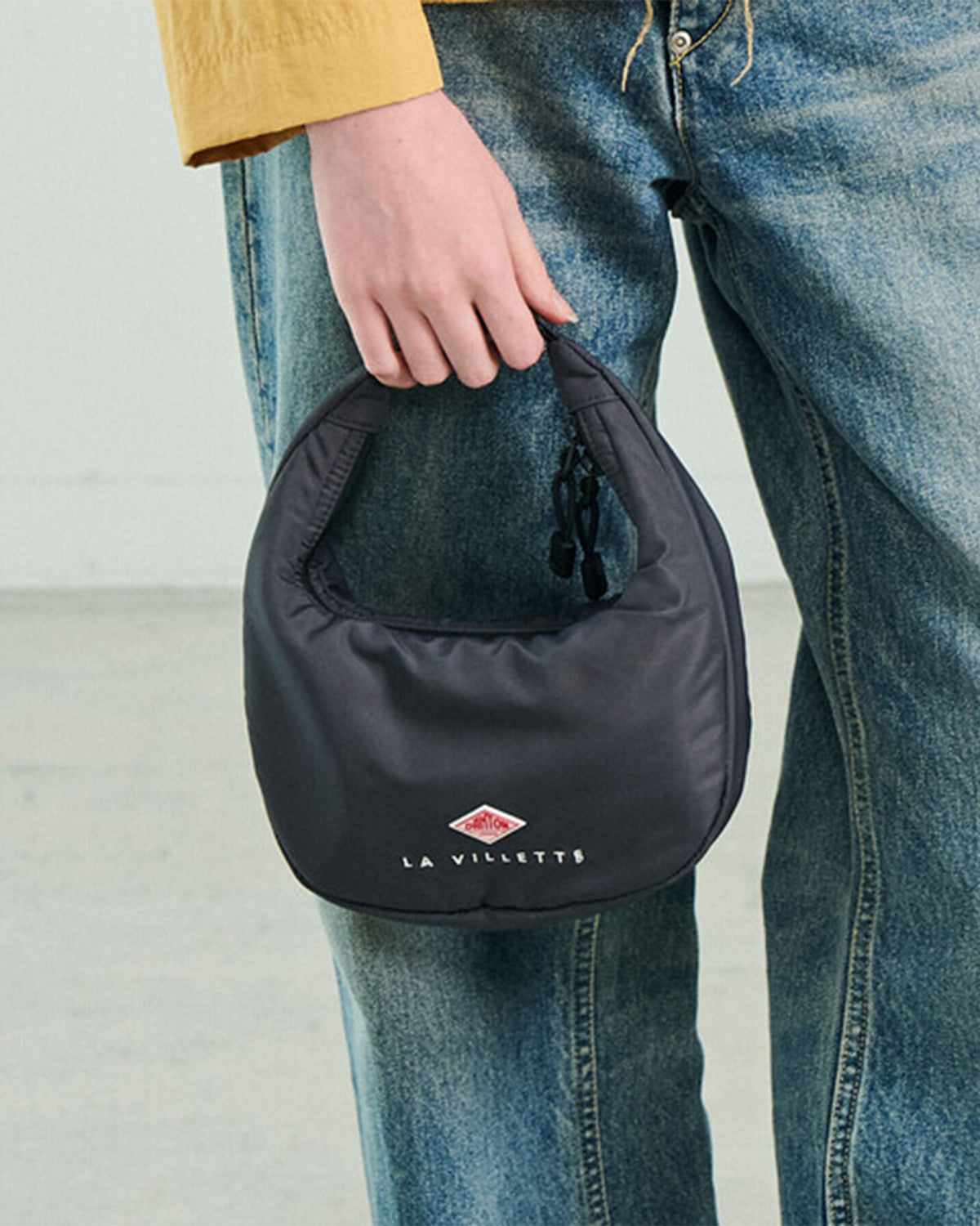 La Villette 2-Way Handbag - Grey