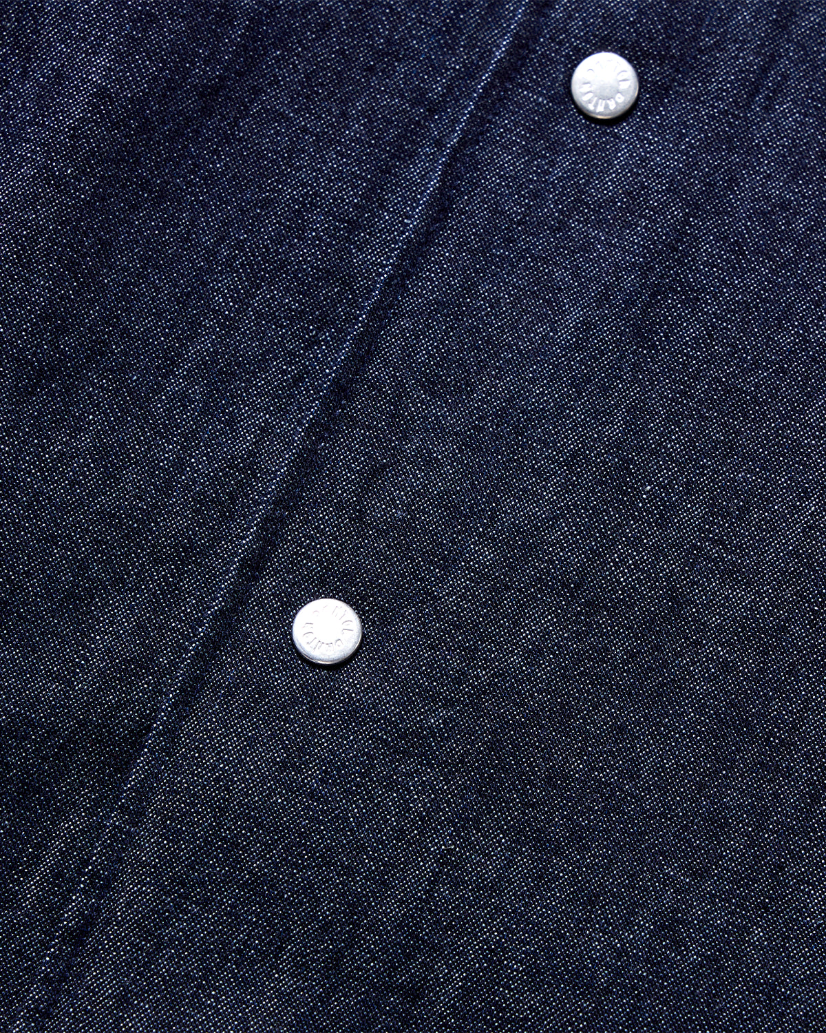 Mens Denim Dungaree Button-Down Shirt - Indigo