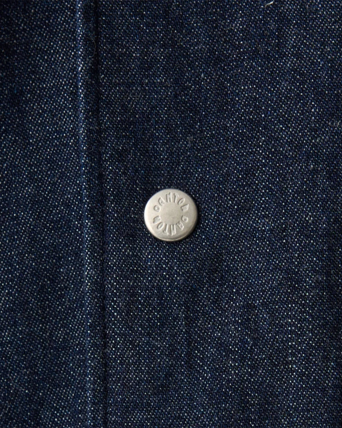 Mens Denim Dungaree Button-Down Shirt - Indigo